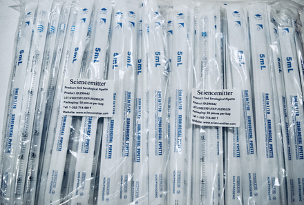 Serological Pipette: 1ml, 2ml 5ml, 10ml, 25ml, 50ml Capacity